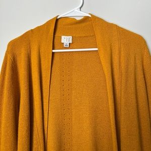 Yellow Mustard Cardigan Size L